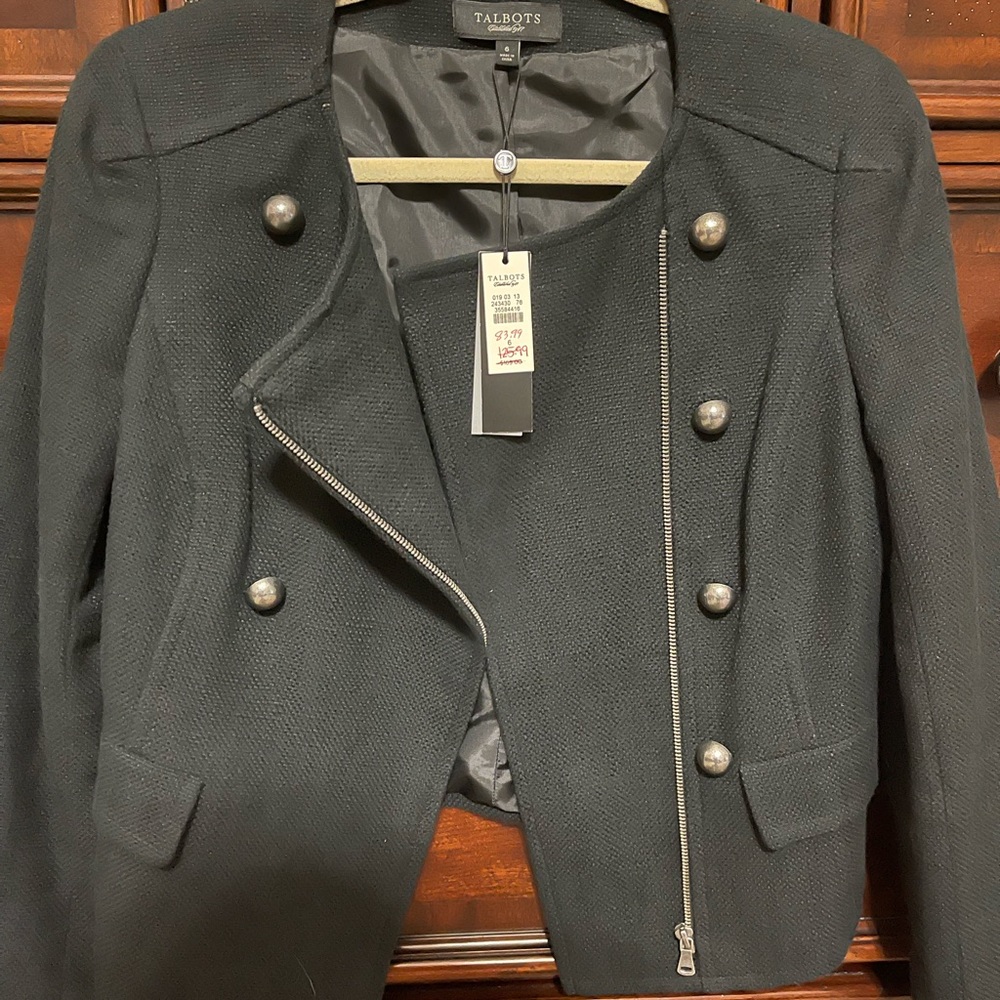 Talbots - Blazer - brand new, military style jacket